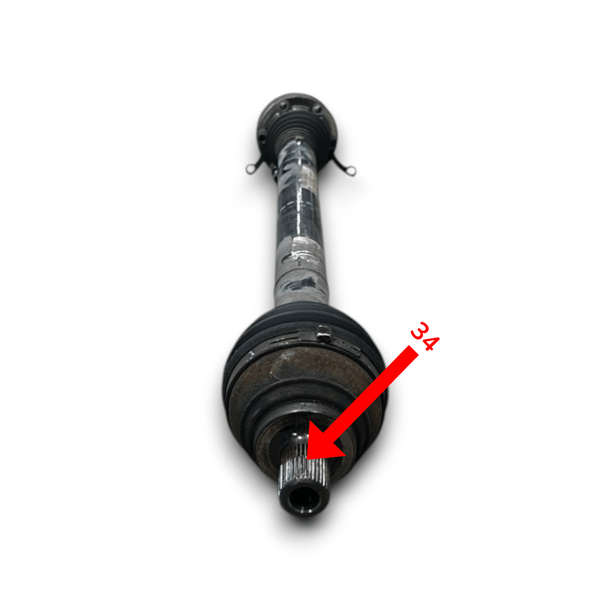 Semiasse anteriore destro Volkswagen Golf VII 1k0407272sp 1.6 diesel (2012 > 2019) - F&P CRASH SRL - Ricambi Usati