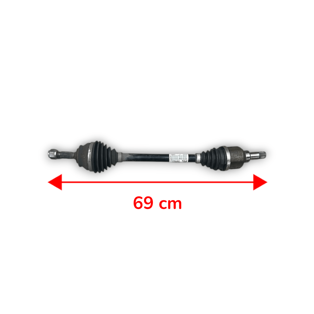 Semiasse anteriore sinistro Citroen C3 9677476580 1.2 benzina (2016 > 2023) - F&P CRASH SRL - Ricambi Usati