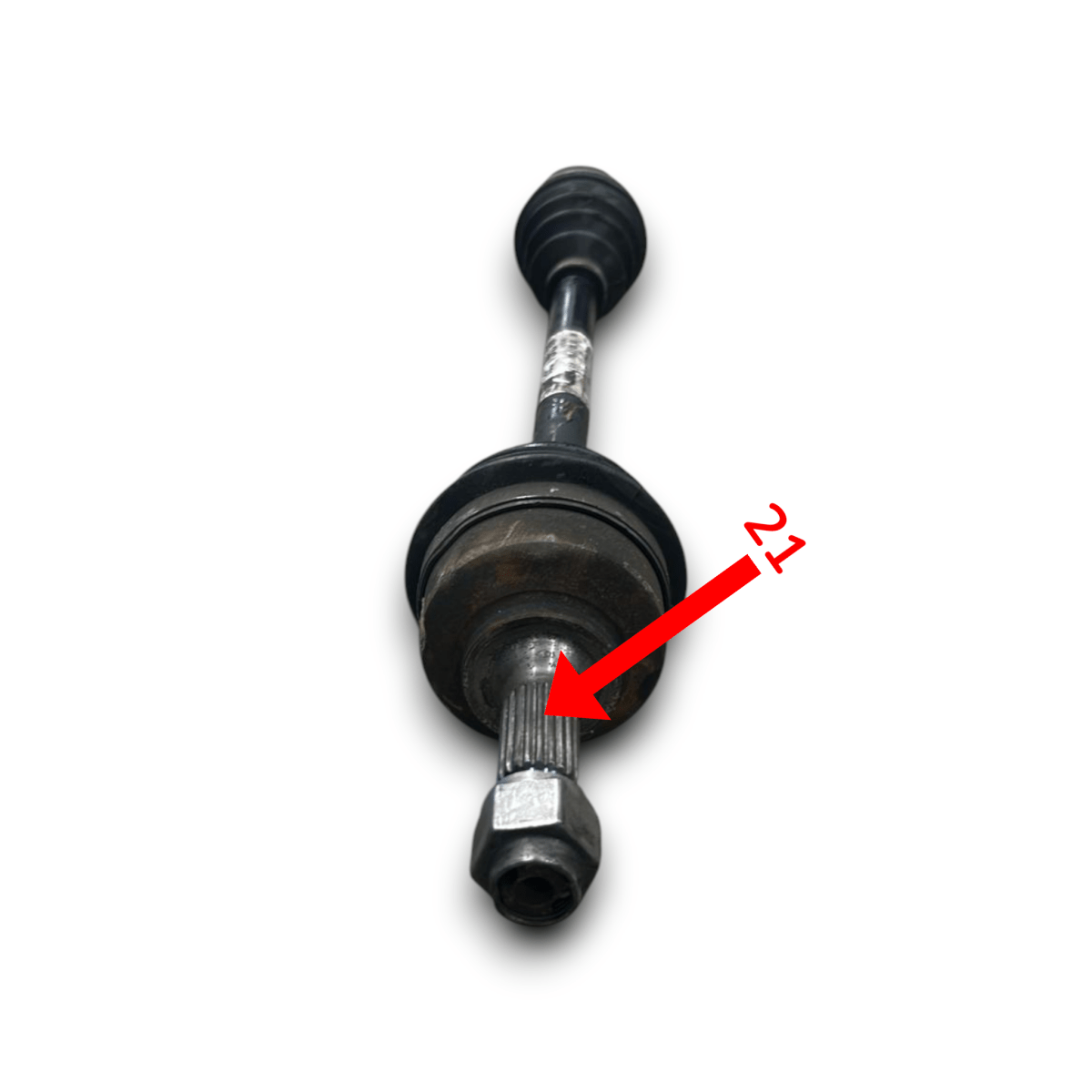 Semiasse anteriore sinistro Citroen C3 9803019580 1.2 benzina (2016 > 2023) - F&P CRASH SRL - Ricambi Usati