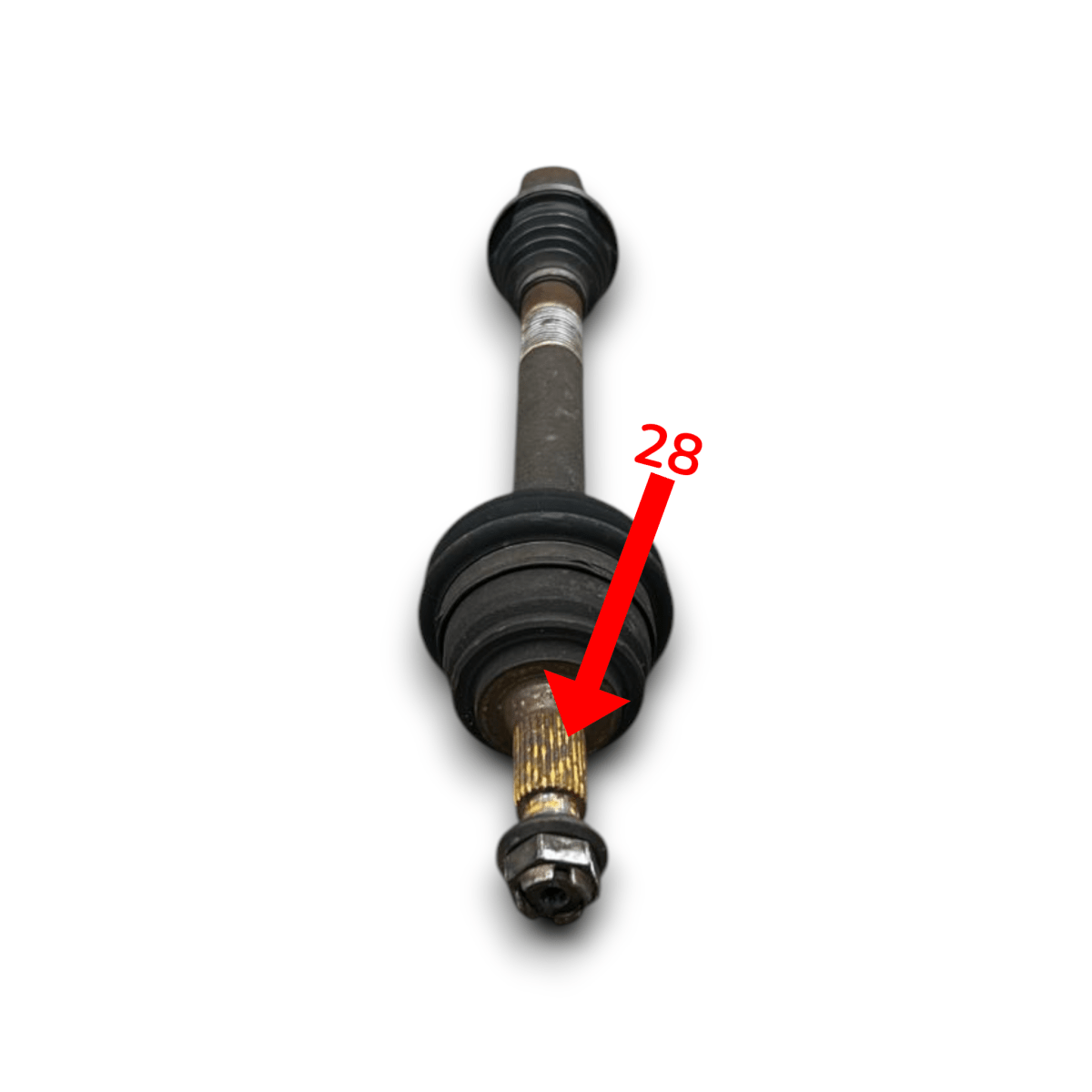 Semiasse anteriore sinistro Citroen C4 Picasso 9677916280 1.6 diesel (2013 > 2022) - F&P CRASH SRL - Ricambi Usati