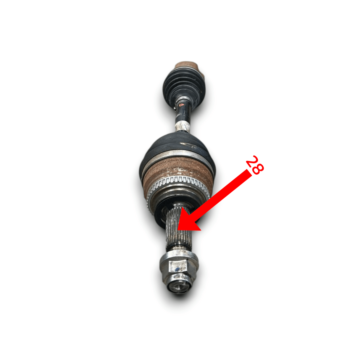 Left front axle DR 6.0 154000195aa 1.5 petrol / LPG (2020 > 2023) - F&P CRASH SRL - Used Parts