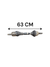 Semiasse Anteriore Sinistro Fiat Doblò II 1.6 Diesel Cod:51815194 (2009 - 2022)Cambio Manuale/ Albero Motore / Trasmissione - F&P CRASH SRLS - Ricambi Usati