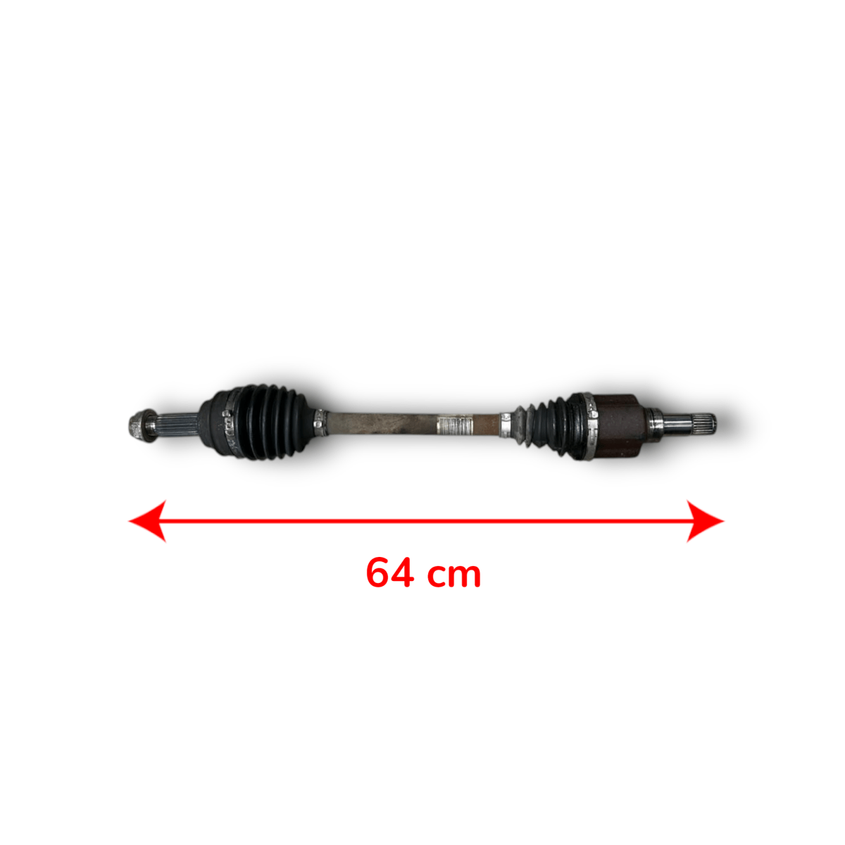 Left front axle Ford Fiesta VI 8v51 - 3b437 - aac 1.2 gasoline (2008 > 2017) - F&P CRASH SRL - Used Parts