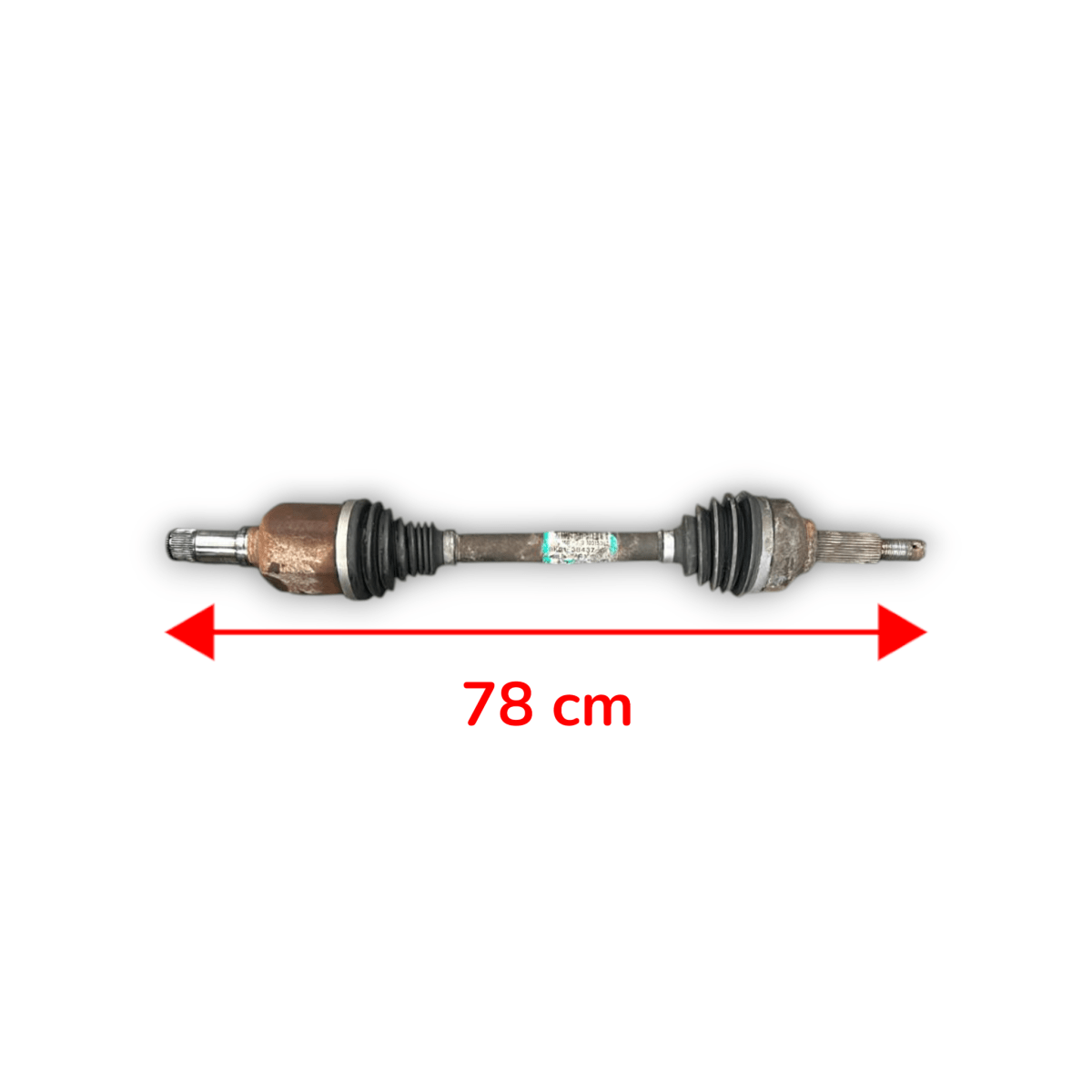 Semiasse anteriore sinistro Ford Transit Custom bk21 - 3b437 - ac 2.0 diesel (2012 > 2022) - F&P CRASH SRL - Ricambi Usati
