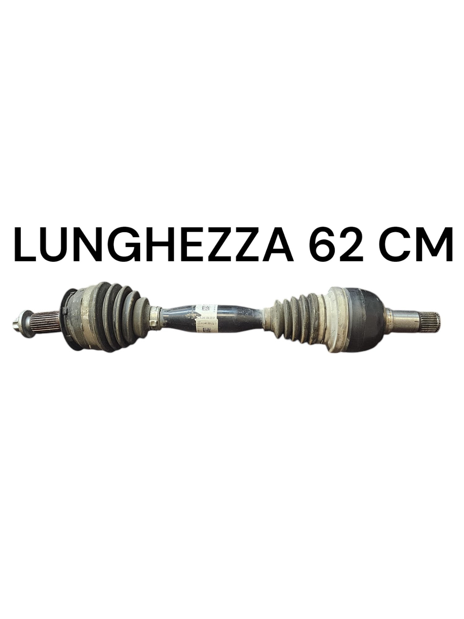 Semiasse Anteriore Sinistro Mercedes Classe A W176 Cod:A2463302301 1.6 Benzina (2012 - 2018) Cambio Automatico / Albero Motore / Trasmissione - F&P CRASH SRLS - Ricambi Usati