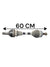 Semiasse Anteriore Sinistro Mercedes GLA X156 2.2 Diesel Cod:A2463301401 (2013 - 2019) Cambio Automatico - F&P CRASH SRLS - Ricambi Usati
