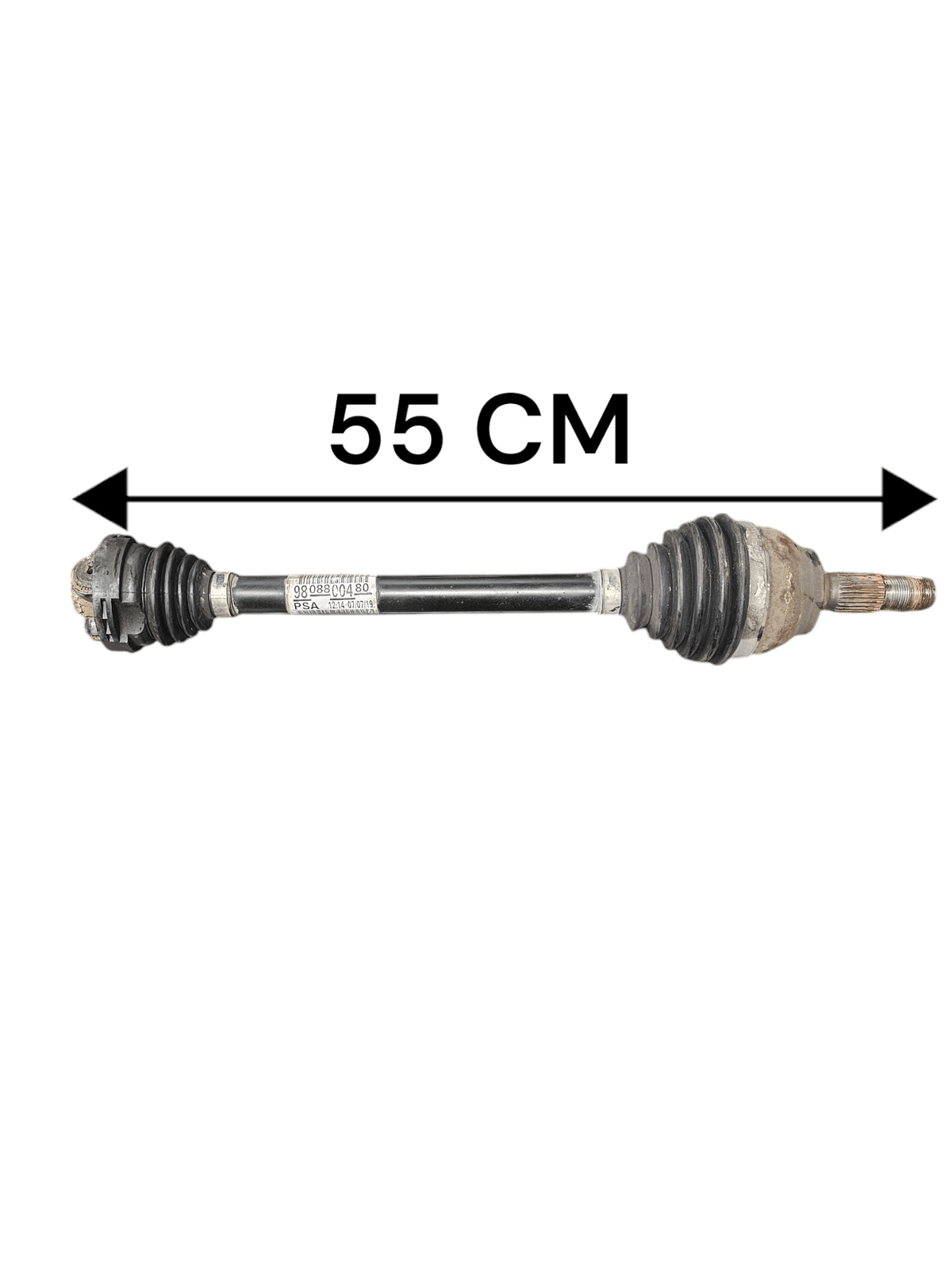 Semiasse Anteriore Sinistro Opel Crossland X 1.2 Benzina Cod:9808800480 (2017 - 2024) Cambio Manuale - F&P CRASH SRLS - Ricambi Usati
