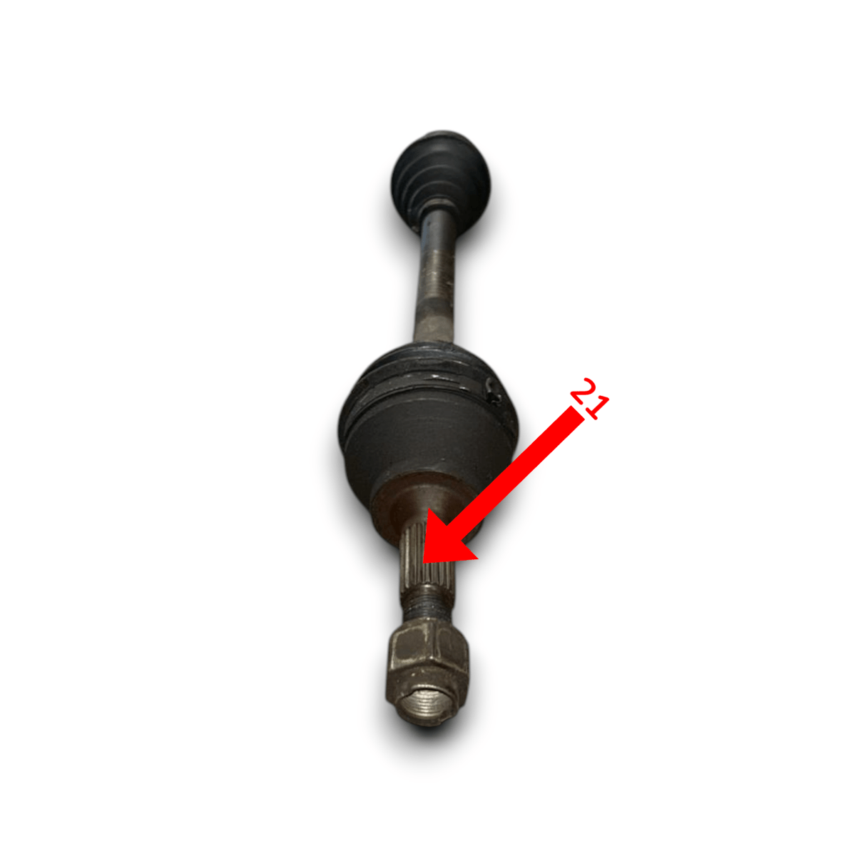 Semiasse anteriore sinistro Peugeot 1007 9647106980 1.4 benzina (2005 > 2010) - F&P CRASH SRL - Ricambi Usati