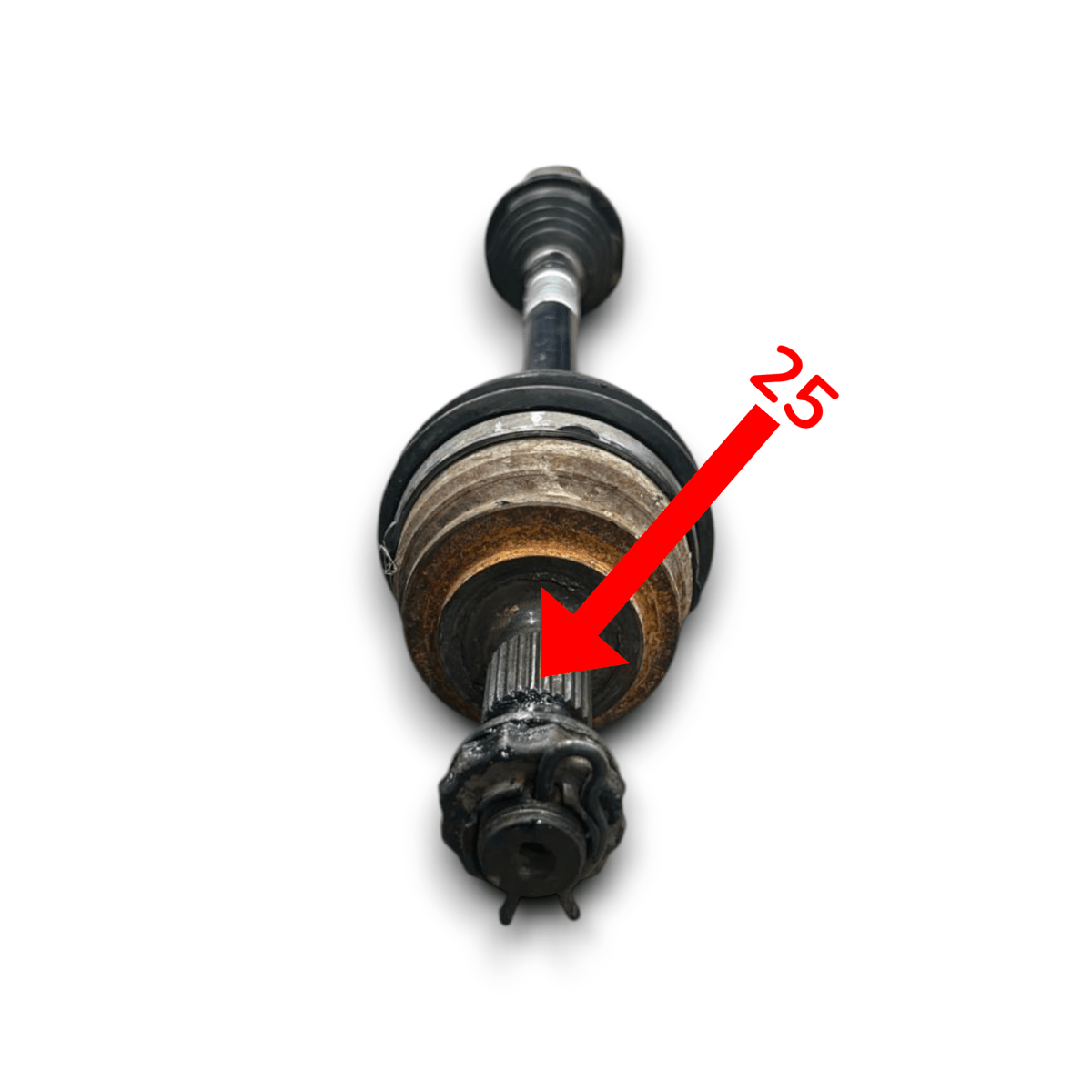 Left front axle Peugeot 2008 9824878280 1.2 petrol (2019 > ) - F&P CRASH SRL - Used Parts