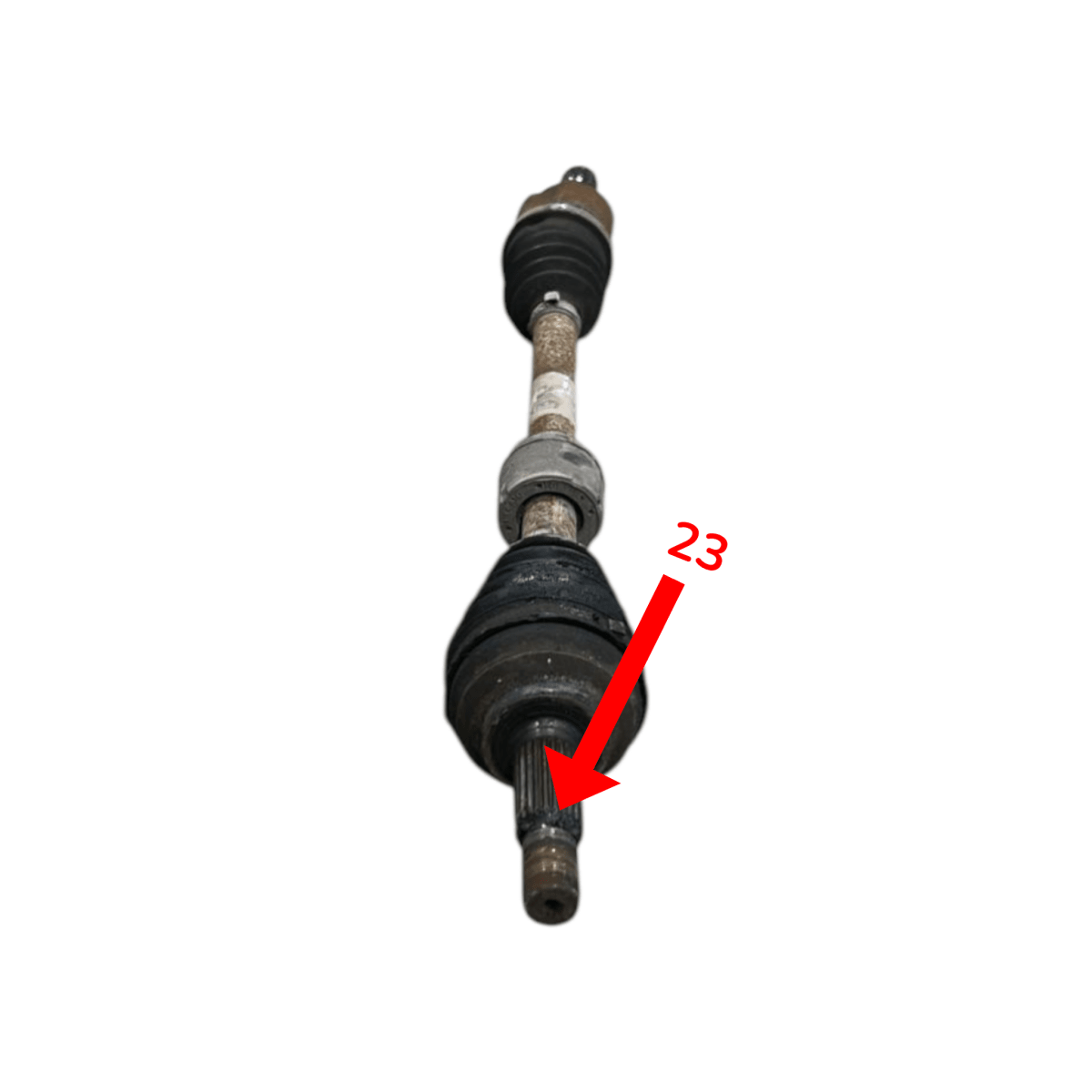 Semiasse anteriore sinistro Renault Clio IV 391018662r 1.2 benzina (2012 > 2019) - F&P CRASH SRL - Ricambi Usati