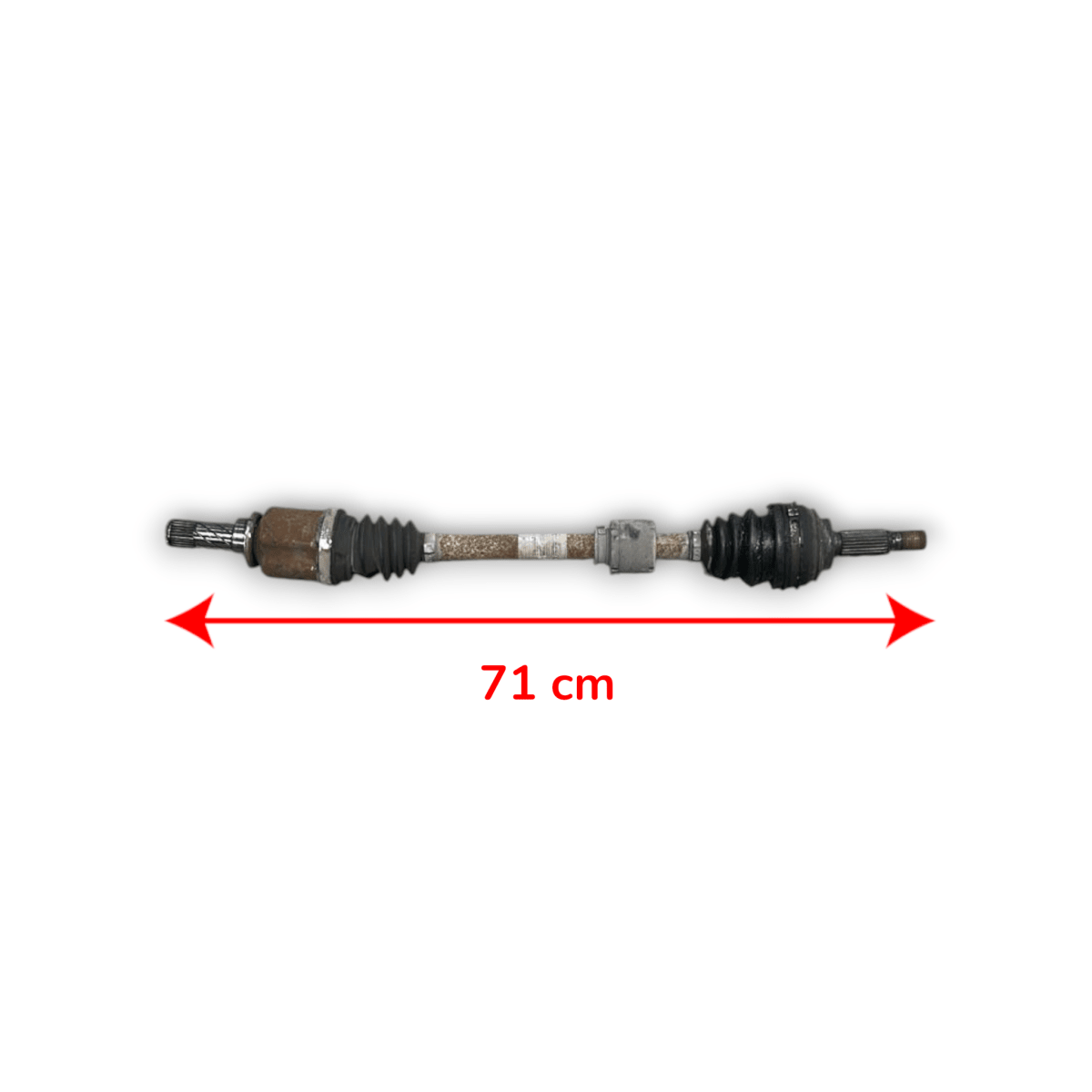 Semiasse anteriore sinistro Renault Clio IV 391018662r 1.2 benzina (2012 > 2019) - F&P CRASH SRL - Ricambi Usati