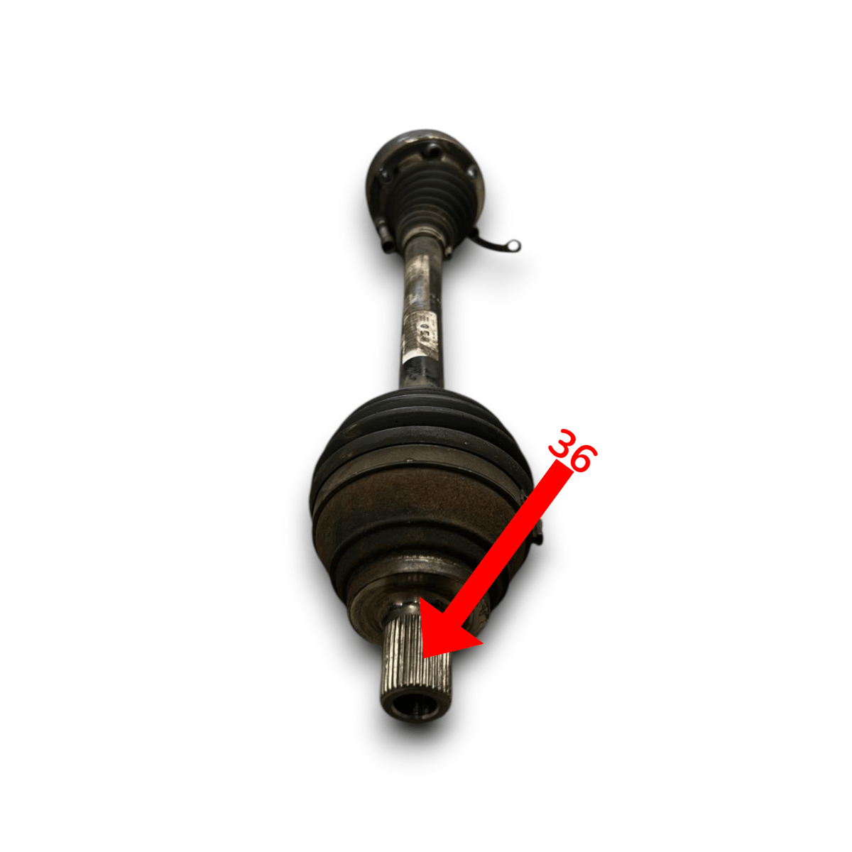 Semiasse anteriore sinistro Volkswagen Golf VII 1k0407271lb 1.6 diesel (2012 > 2019) - F&P CRASH SRL - Ricambi Usati