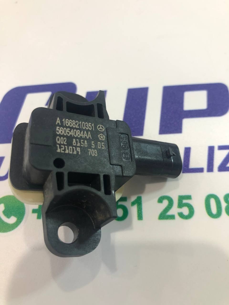 Airbag Sensor Front Left Door Mercedes Class A W 176 A1668210351 - F&P CRASH SRLS - Used Parts