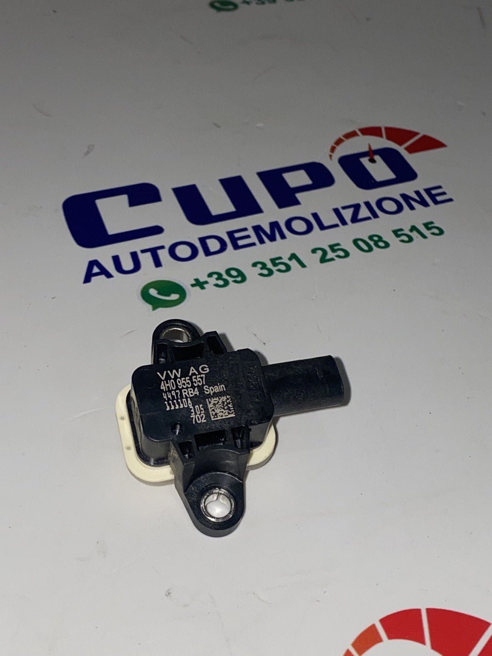 sensore airbag volkswagen polo 1.4 55KW 5P D 5M (2015) 4H0955557 - F&P CRASH SRLS - Ricambi Usati