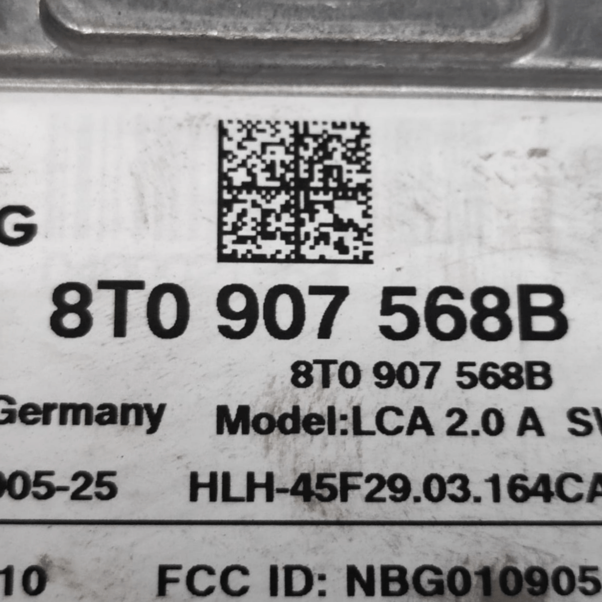 Sensore cambio corsia sinistro porsche macan cod: 8t0907568b (2013 - ) - F&P CRASH SRLS - Ricambi Usati