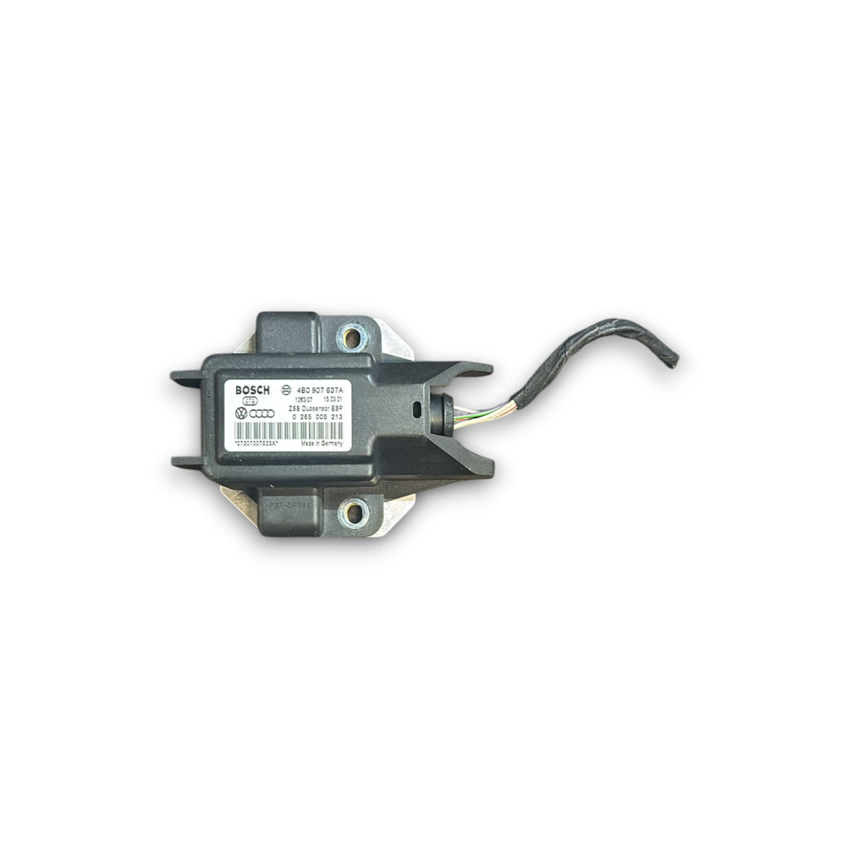 Sensore ESP Audi A6 (C5 / 4B) cod.4B0907637A 2.5 Diesel (1997 &gt; 2004) - F&amp;P CRASH SRLS - Ricambi Usati