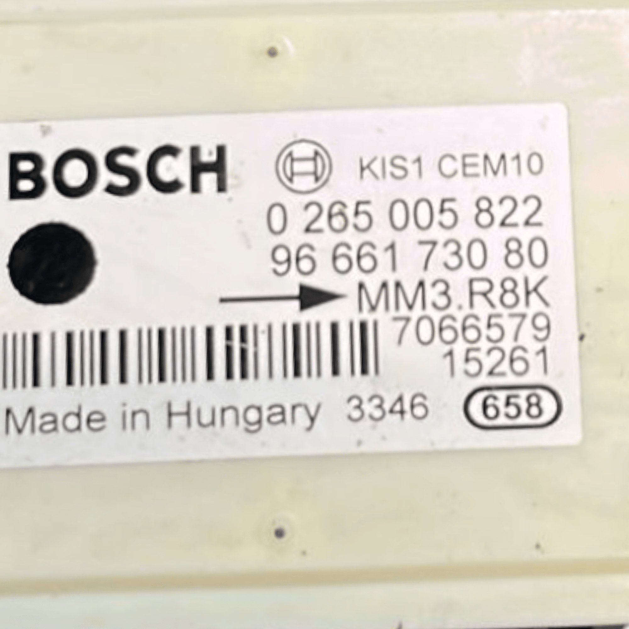 Sensore Imbardata / Centralina ESP Citroen Berlingo II cod:9666173080 (2008 >2019) - F&P CRASH SRLS - Ricambi Usati