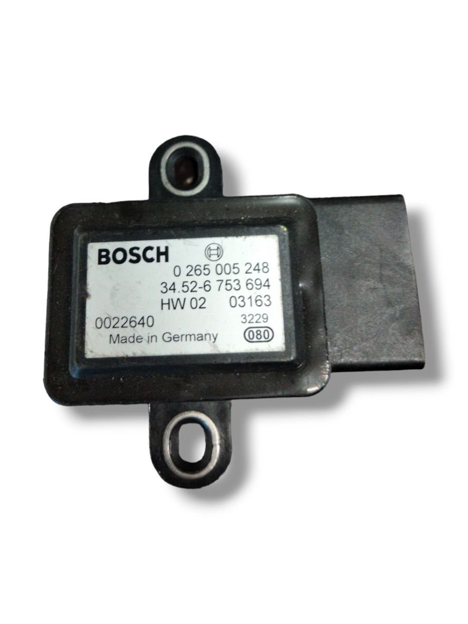 Sensore Imbardata Esp Bmw X5 E53 (1999 - 2006) cod.0265005248 / 6753694 - F&P CRASH SRLS - Ricambi Usati