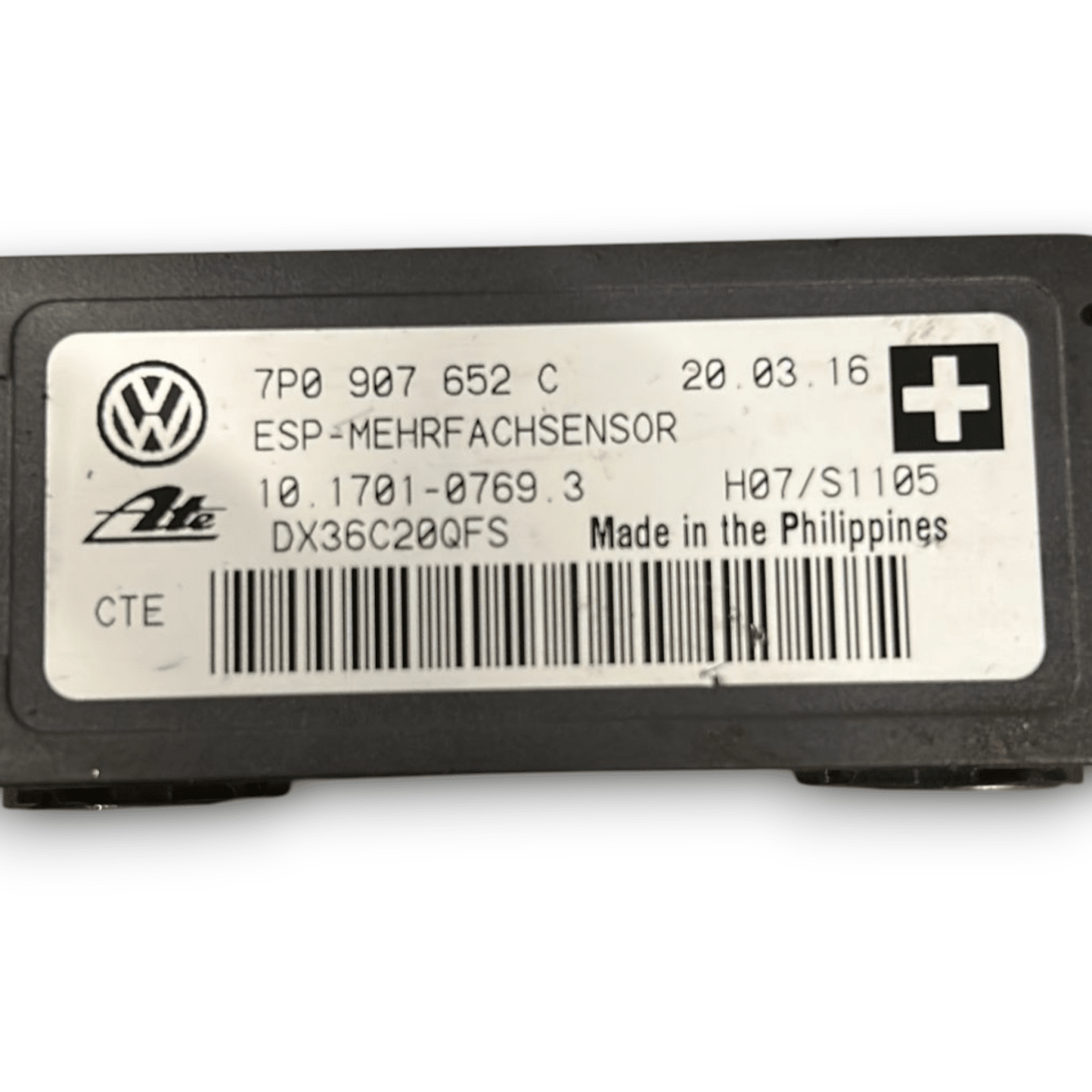 Sensore imbardata porsche cayenne cod:7p0907652c (2010 > 2017) - F&P CRASH SRL - Ricambi Usati
