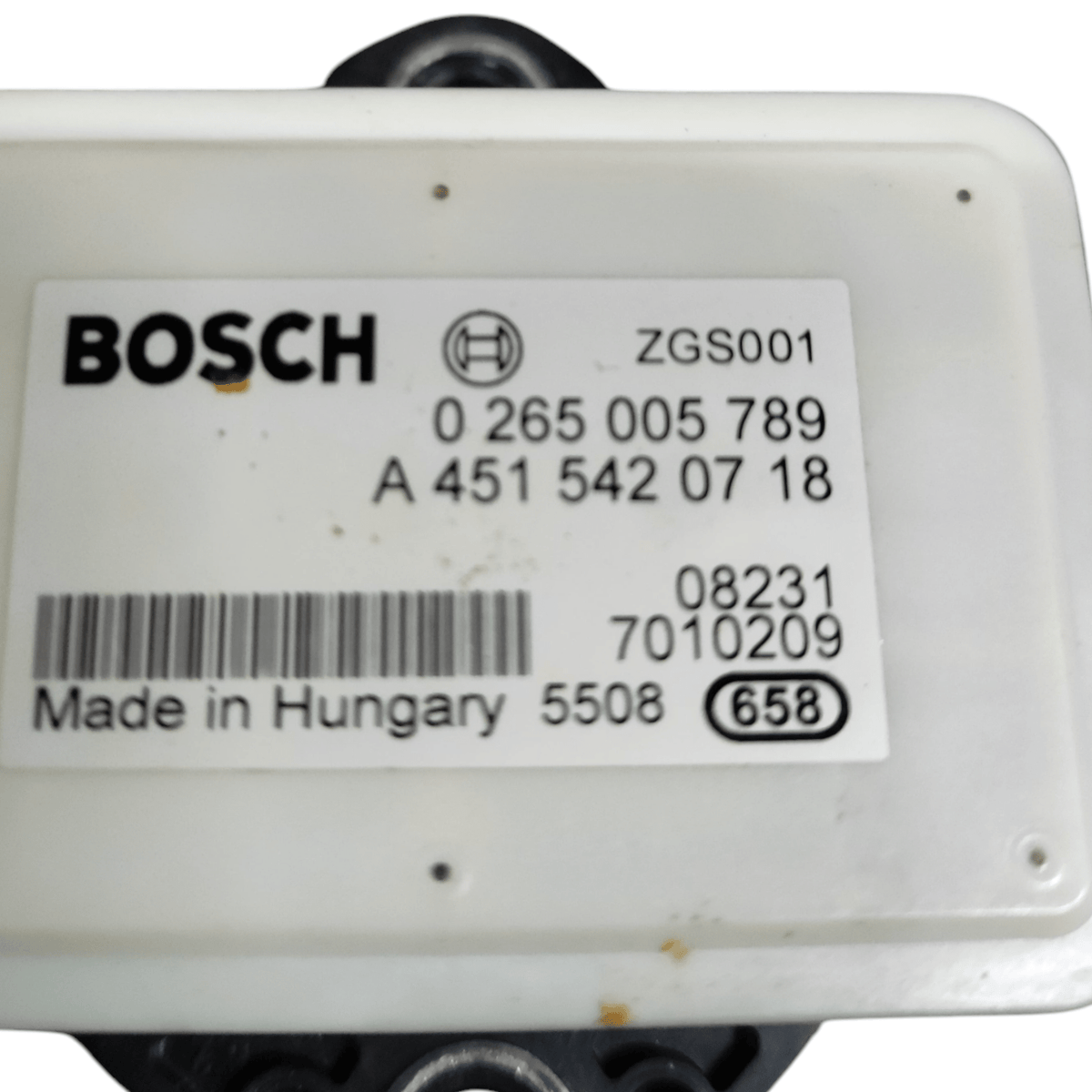 Yaw sensor / ESP sensor Smart Fortwo COD: A4515420718 (2007 - 2015) - F&P CRASH SRLS - Used Parts