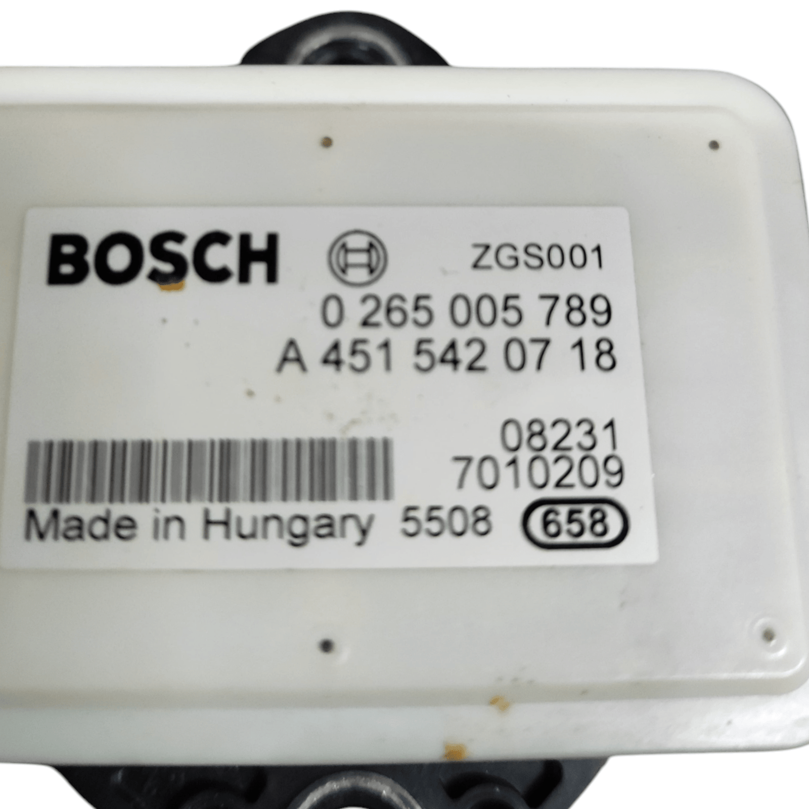 Yaw sensor / ESP sensor Smart Fortwo COD: A4515420718 (2007 - 2015) - F&P CRASH SRLS - Used Parts
