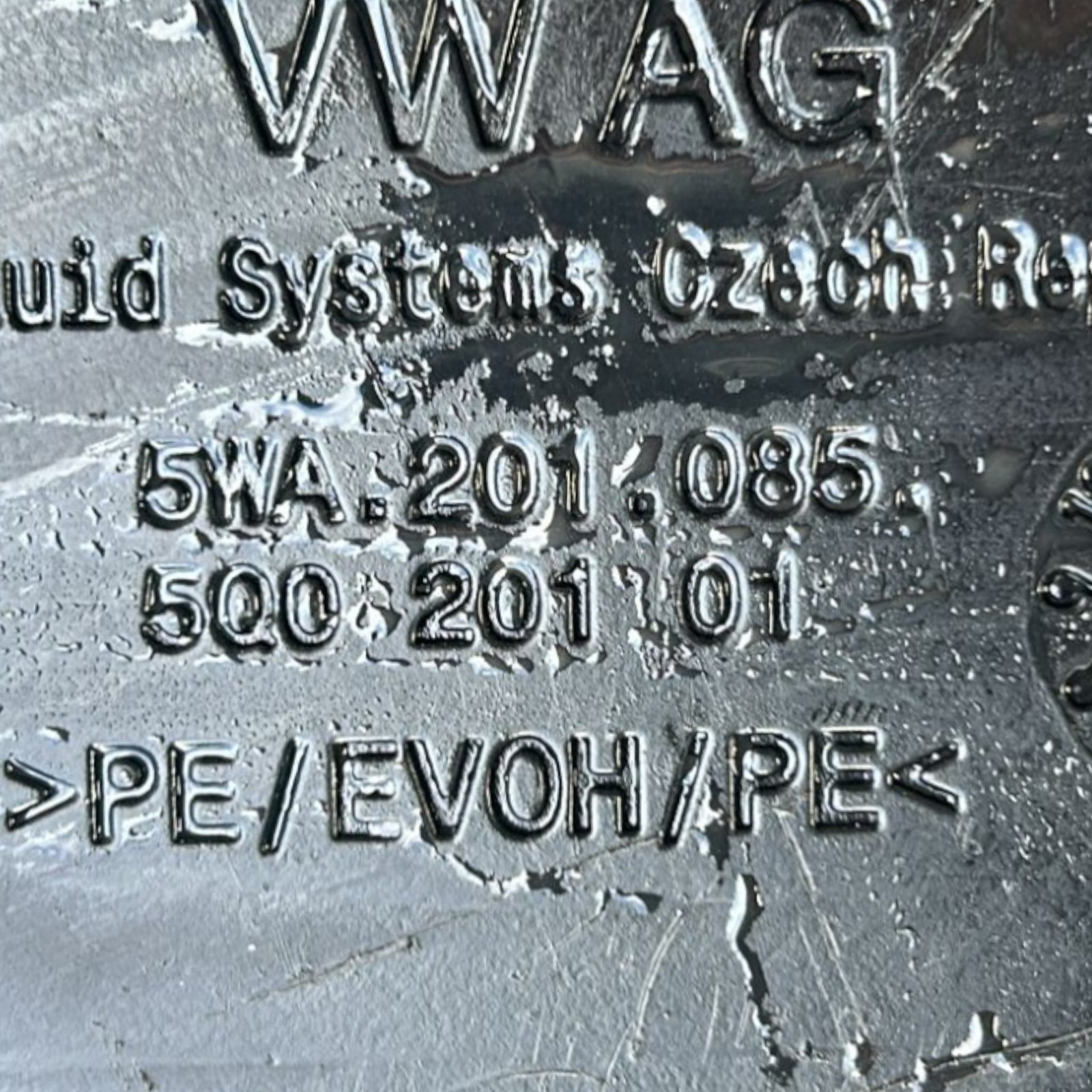 Fuel Tank Audi A3 (8Y) 1.0 Petrol code 5WA201085 (2020 > ) - F&P CRASH SRLS - Used Parts