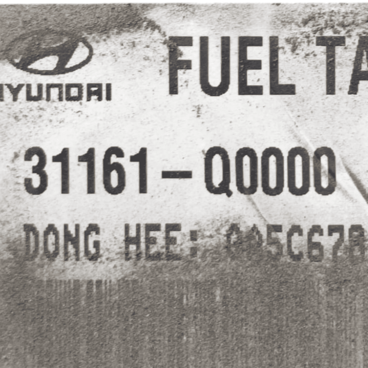 Fuel tank hyundai i20 (bc3) 1.2 petrol code: 31161q0000 (2020 - ) - F&P CRASH SRL - Used Parts