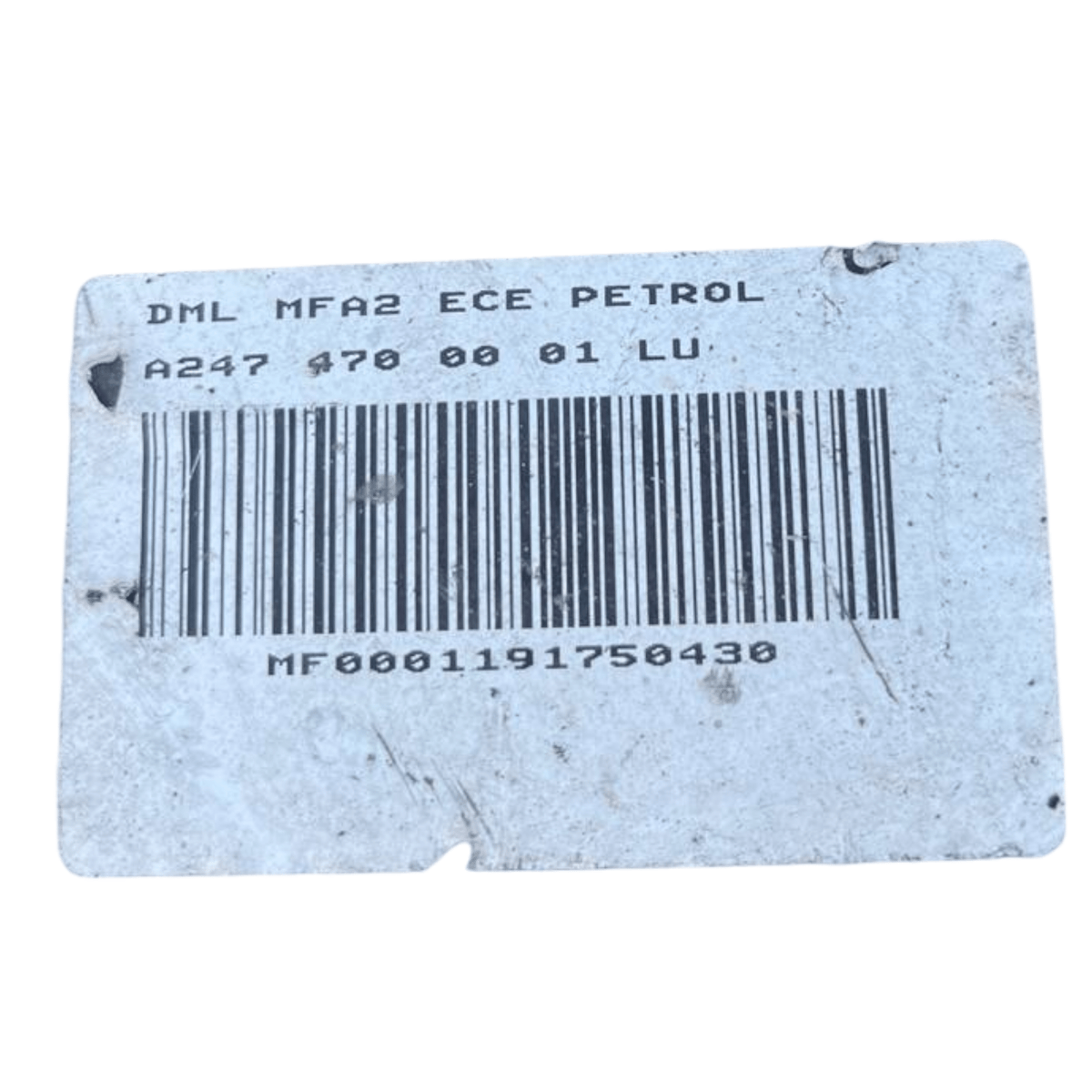 Fuel tank Mercedes - Benz W177 1.3 petrol (2018 - >) code.A2474700001 - F&P CRASH SRLS - Used Parts