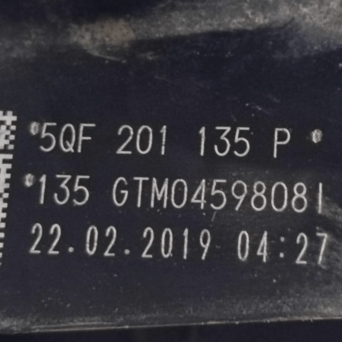 Serbatoio carburante volkswagen tiguan (ad) cod: 5qf201135p (2016 - 2024) - F&P CRASH SRLS - Ricambi Usati