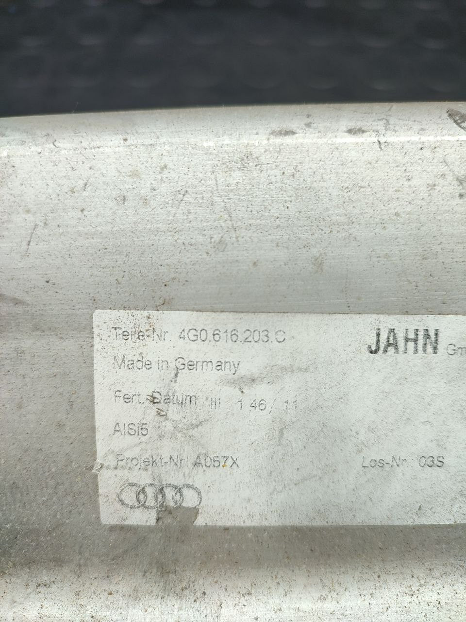 Air suspension tank Audi A7 (4g) code 4g0616203c - F&P CRASH SRLS - Used Parts