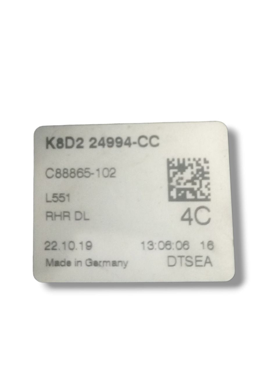 Right front lock closure Land Rover Range Rover Evoque (2020 - L551) code: K8D2203A28 - F&P CRASH SRLS - Used Parts