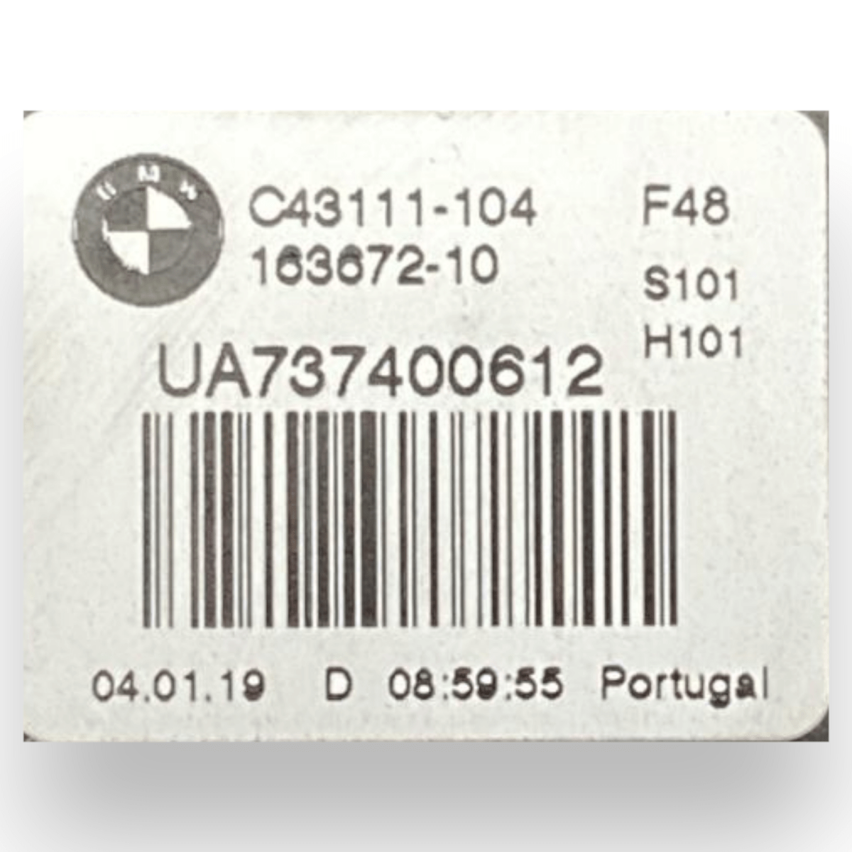 Serratura cofano / portellone posteriore bmw x1 f48 cod:163672 - 10 (2015 - 2022) - F&P CRASH SRLS - Ricambi Usati