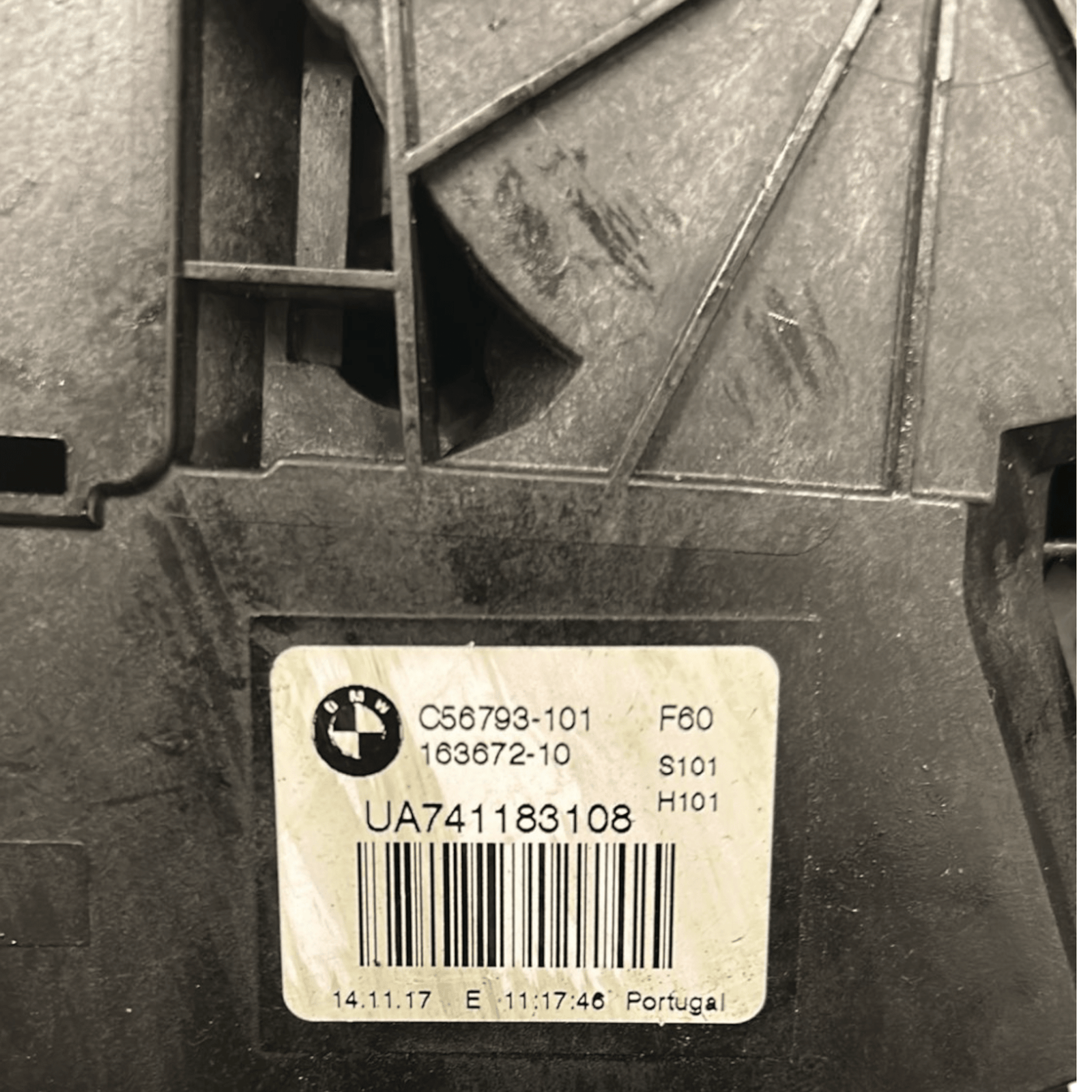 Rear Hood Lock Bmw Series 3 F30 code:163672 - 10 (2012 > 2019) - F&P CRASH SRLS - Used Parts