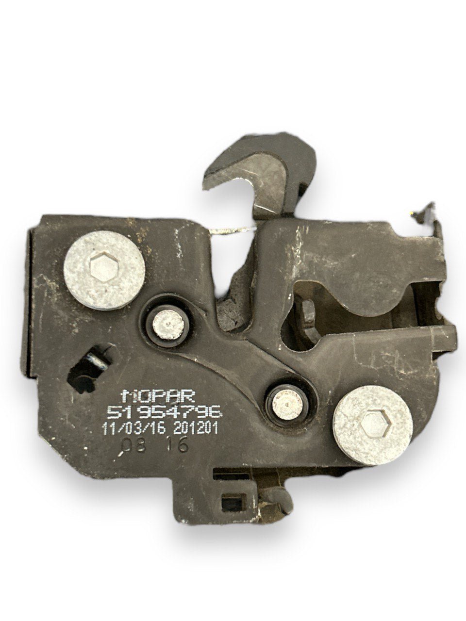 Right Side Lock (DX) & Left Side Lock (SX) Front Hood (MOPAR) Jeep Renegade 2.0 Diesel (2014 > ) code.51954797 - F&P CRASH SRLS - Used Parts