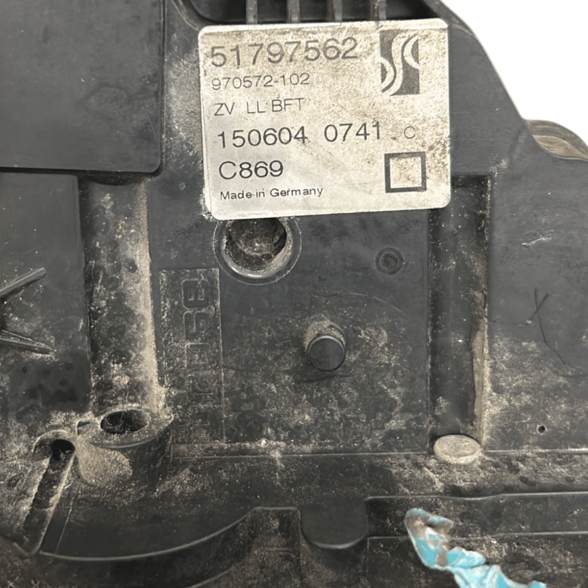 Right Front Door Lock Fiat Grande Punto code:51797562 (2005 > 2012) - F&P CRASH SRLS - Used Parts