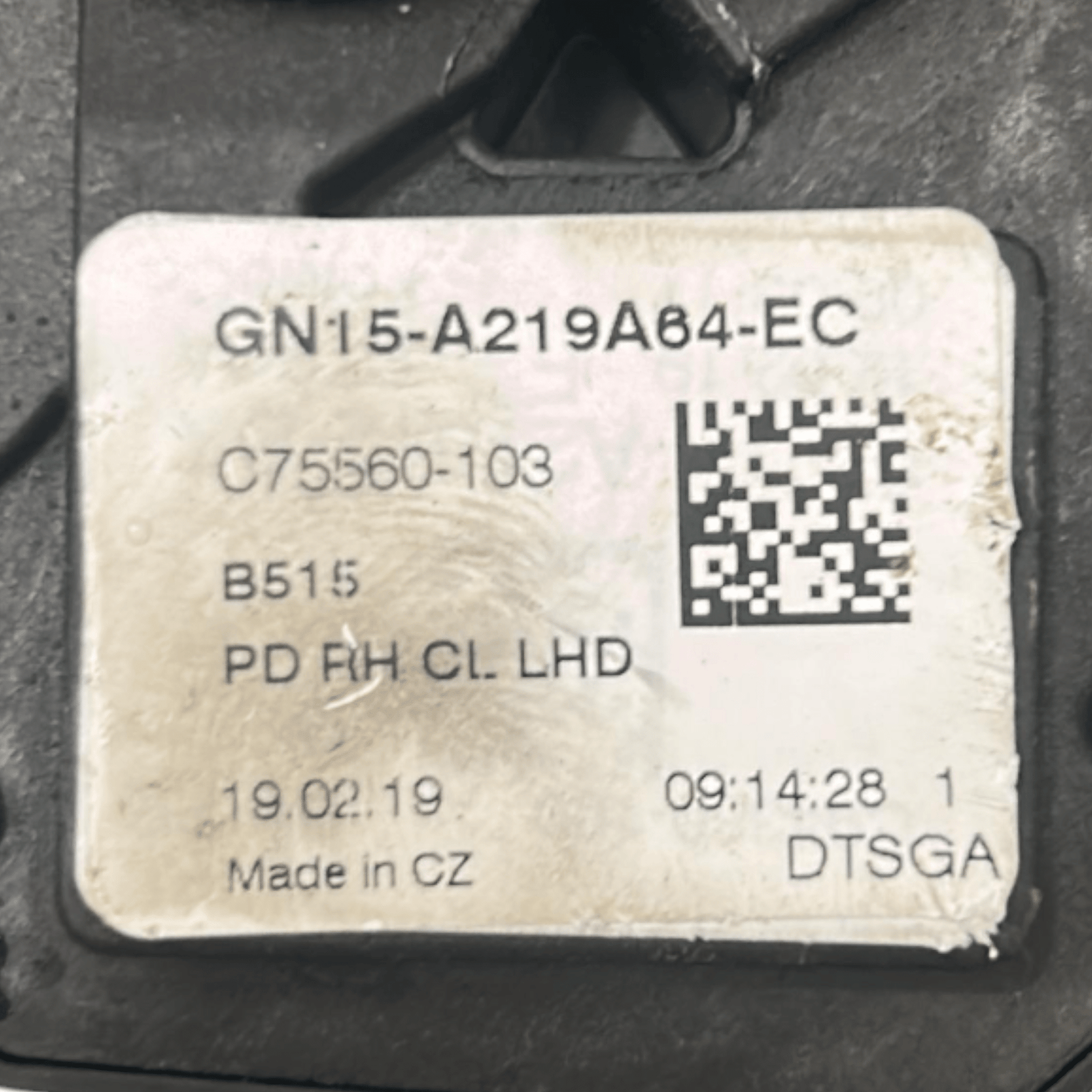 Right Front Door Lock Ford EcoSport II code.GN15 - A219A64 - EC (2012 > ) + External Handle Support - F&P CRASH SRLS - Used Parts