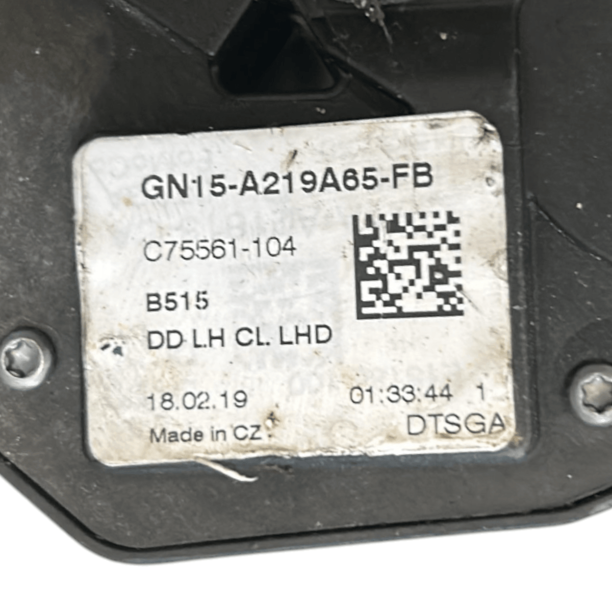 Left Front Door Lock Ford EcoSport II code.GN15 - A219A65 - FB (2012 > ) - F&P CRASH SRLS - Used Parts