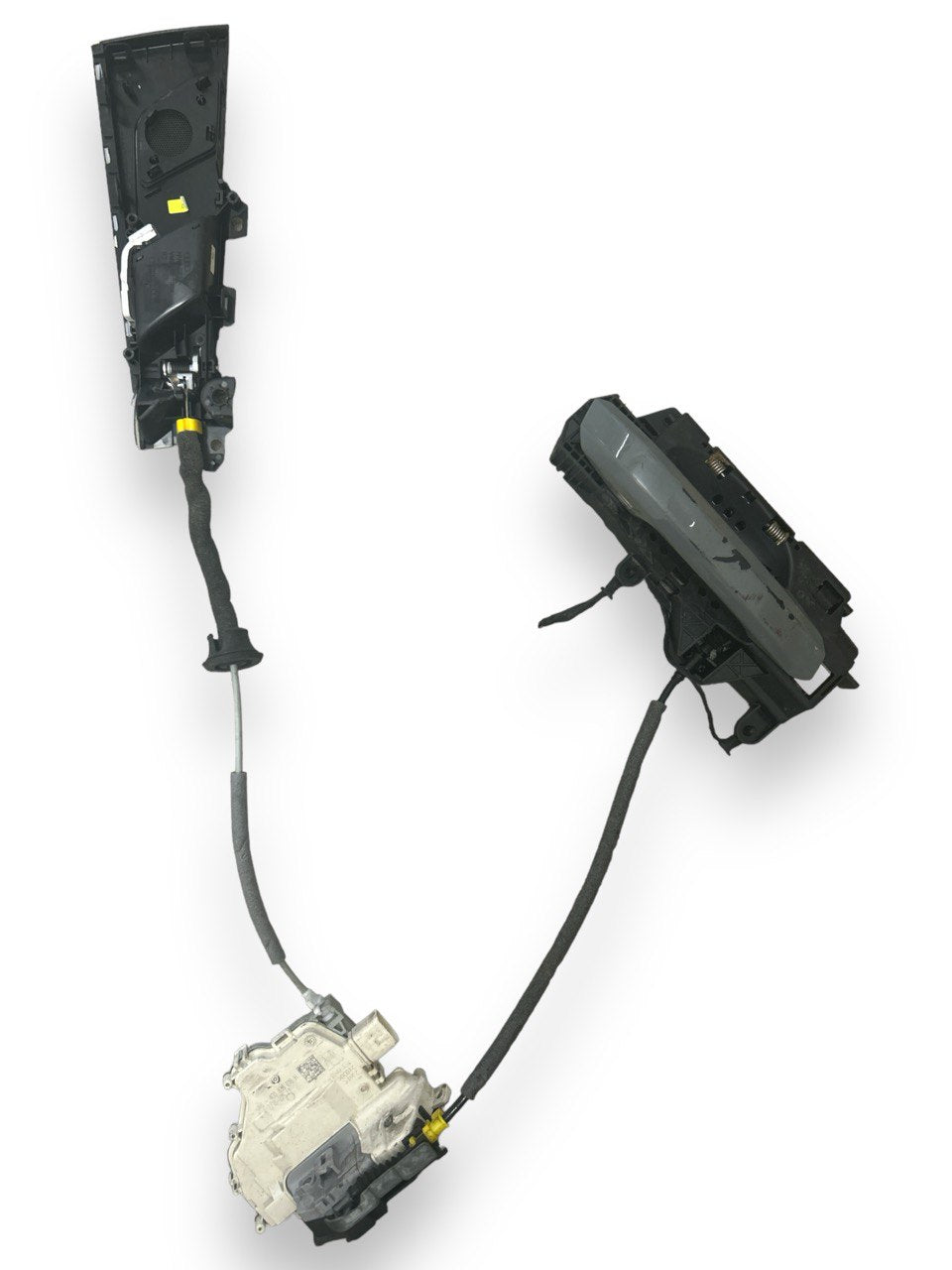 Right Rear Door Lock (DX) + Internal - External Handle Audi A4 (B9) (2016 > ) cod.4G0839016H - F&amp;P CRASH SRLS - Used Parts
