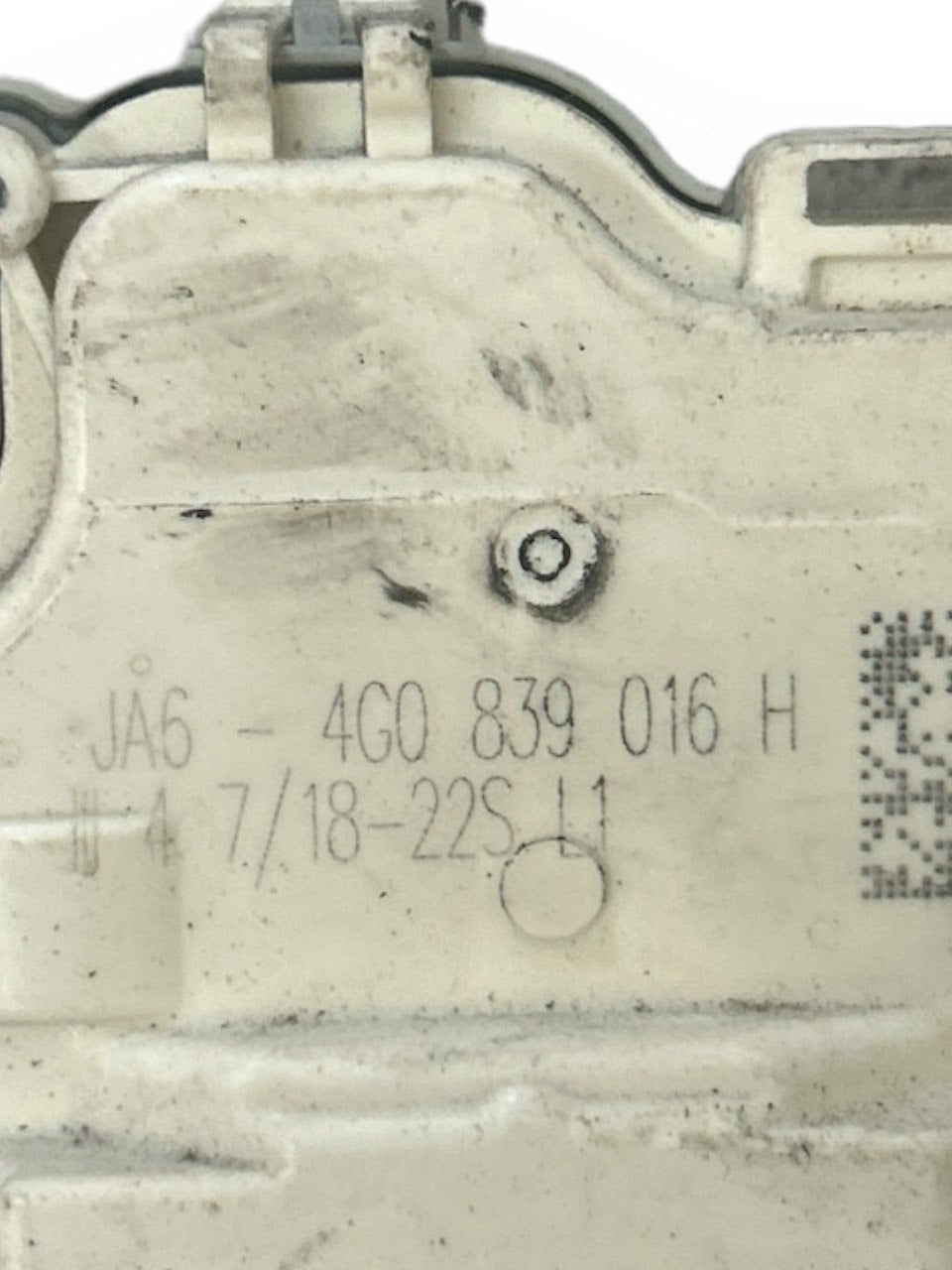 Right Rear Door Lock (DX) + Internal - External Handle Audi A4 (B9) (2016 > ) cod.4G0839016H - F&P CRASH SRLS - Used Parts