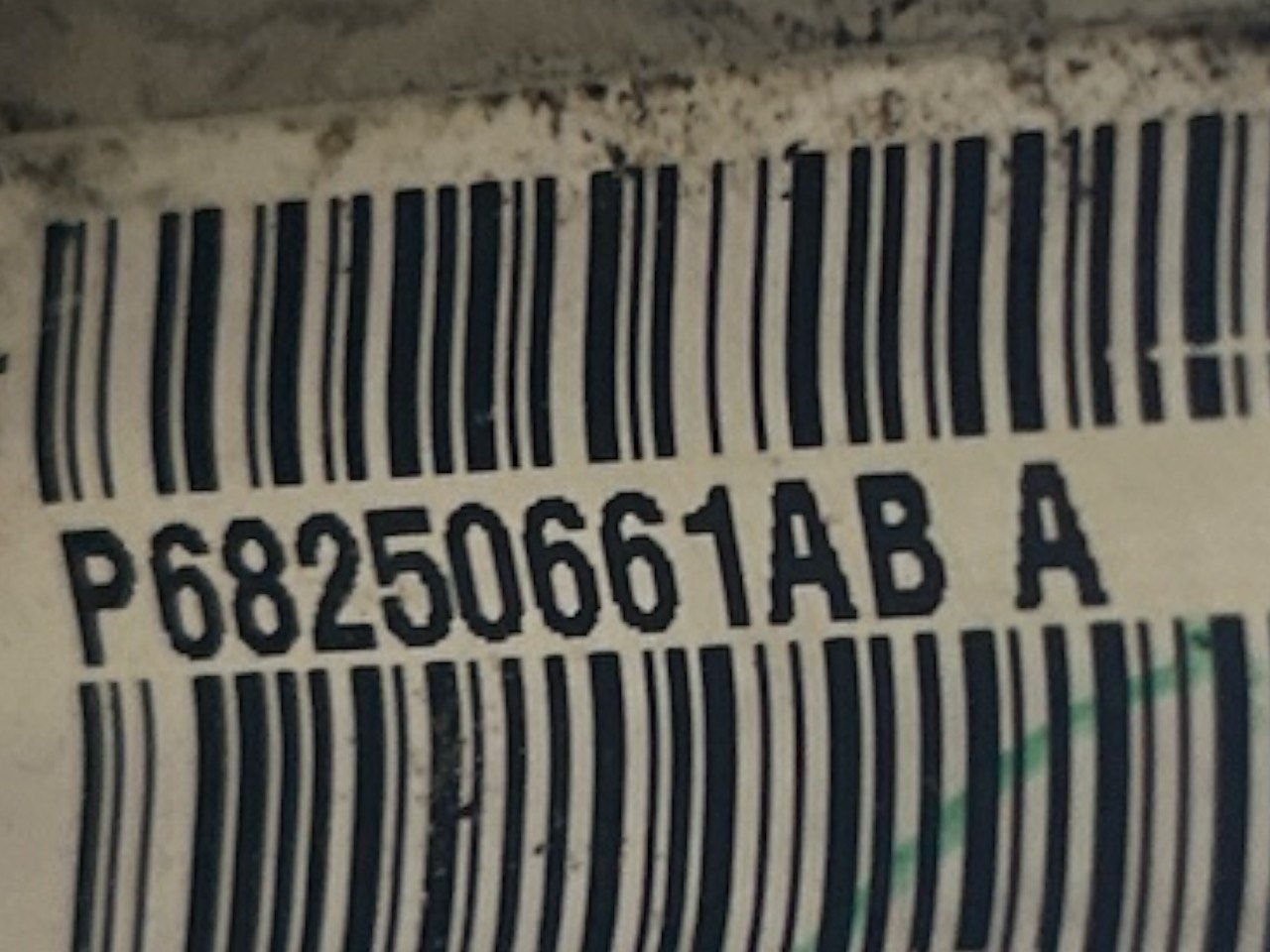 Left Rear Door Lock (SX) + Internal Handle Jeep Grand Cherokee (2013 > ) cod.P68250661AB - F&P CRASH SRLS - Used Parts