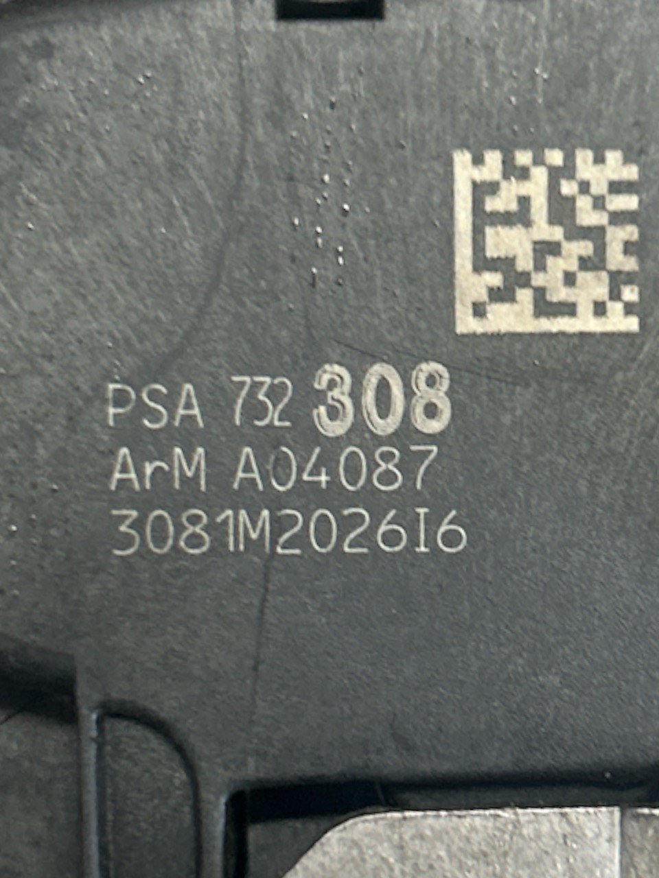 Door Lock / Door / Front Right Door (DX) Citroen C3 (2009 to 2016) code.A04087 - F&P CRASH SRLS - Used Parts