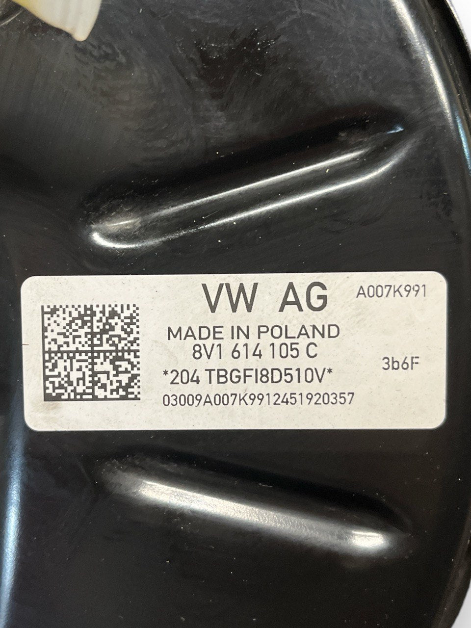 Servofreno Audi A3 8V 2.5 Benzina (2012 al 2020) cod: 8S0816803 - F&P CRASH SRLS - Ricambi Usati