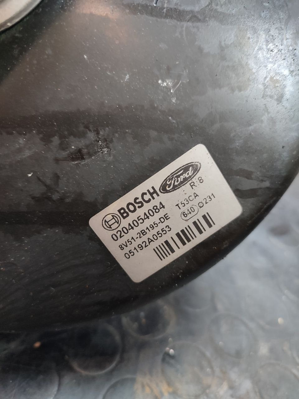 Servofreno Ford Fiesta ( mk6 ) 1.4 tdci cod 0204054084 / 8v51 - 2b195 - de - F&P CRASH SRLS - Ricambi Usati