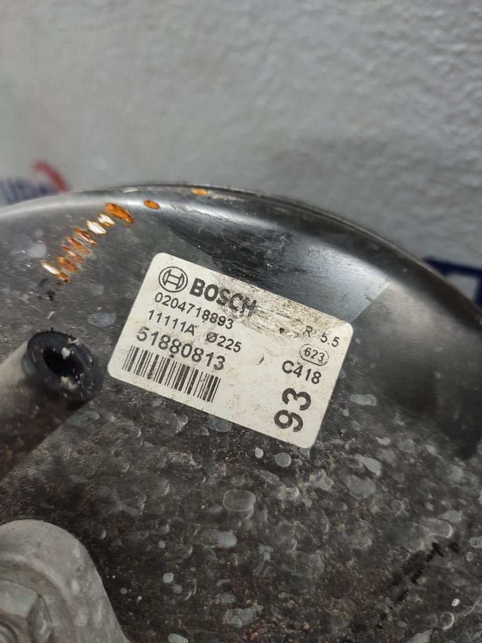 Servofreno Lancia ypsilon 1.3 multijet cod 51880813 - F&P CRASH SRLS - Ricambi Usati