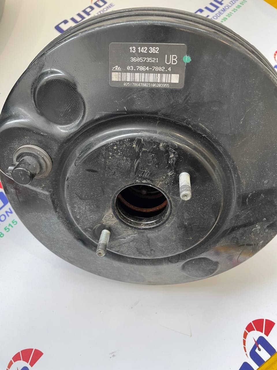 servofreno opel zafira b 2005 2014 13142362 360573521 UB 03.7864 - 7802.4 - F&P CRASH SRLS - Ricambi Usati