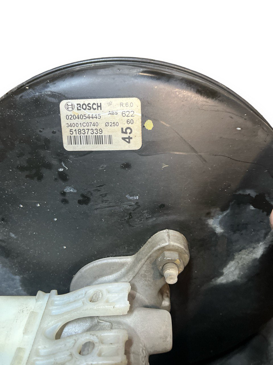 Servofreno + Pompa Fiat Qubo / Fiorino ( 2010 - 1.3d ) cod : 0204054445 - F&P CRASH SRLS - Ricambi Usati