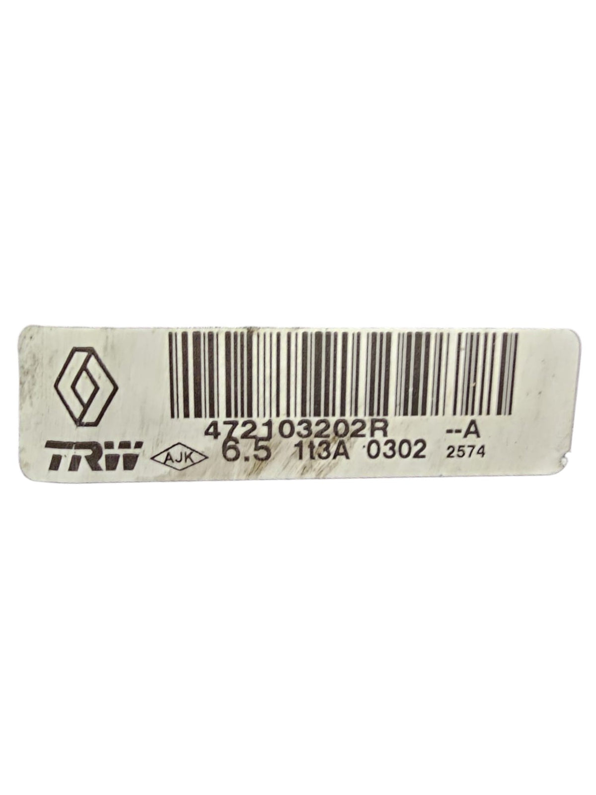 servofreno Pompa Renault Captur 1.5 Cod:472103202R - F&P CRASH SRLS - Ricambi Usati