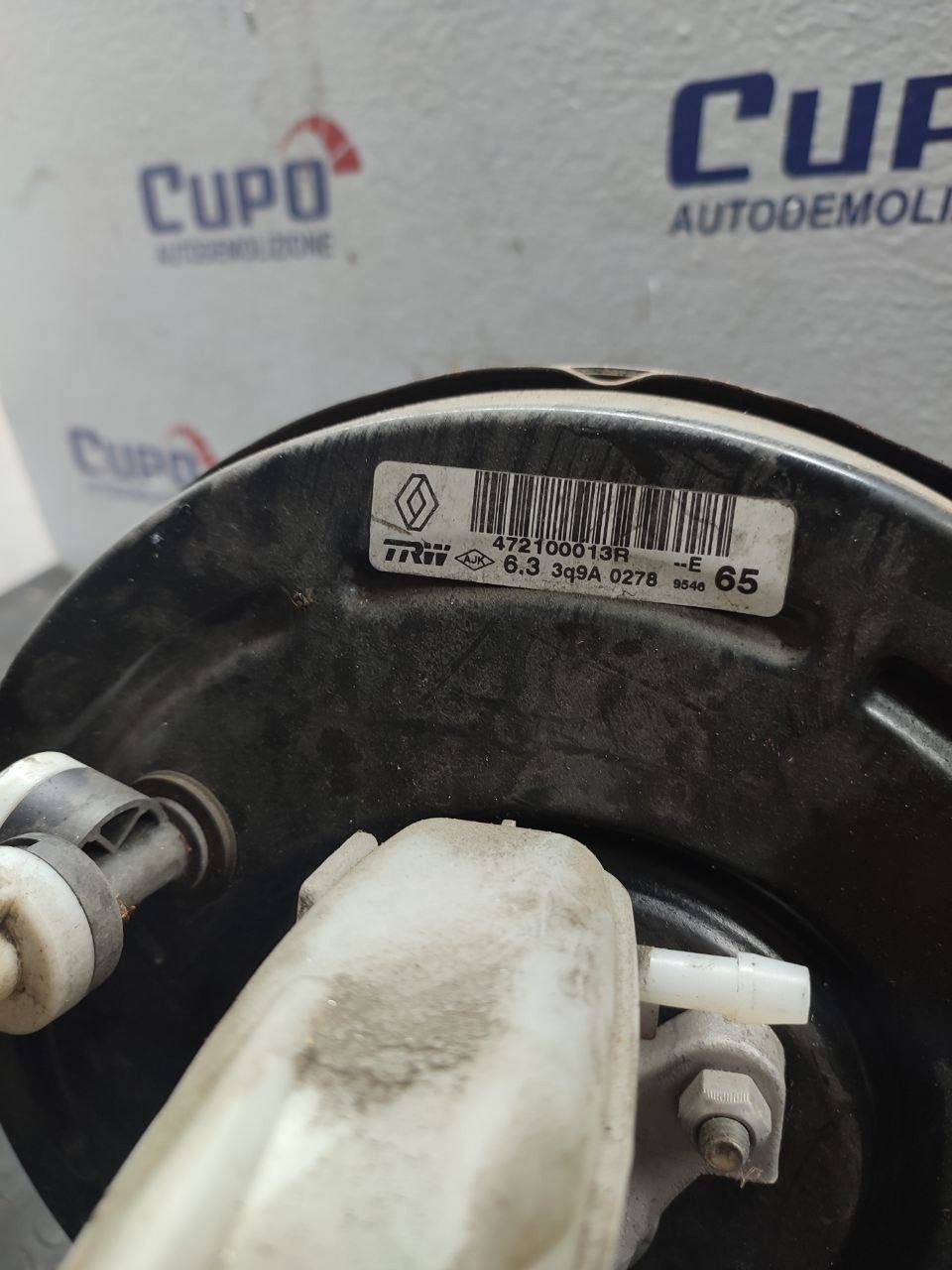 Servofreno Renault Scenic III cod 472100013r - F&P CRASH SRLS - Ricambi Usati