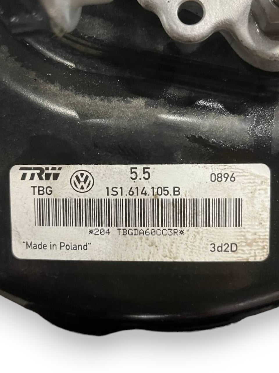 Servofreno Volkswagen Up 1.0 Benzina (2011>) cod: 1S1614105B - F&P CRASH SRLS - Ricambi Usati