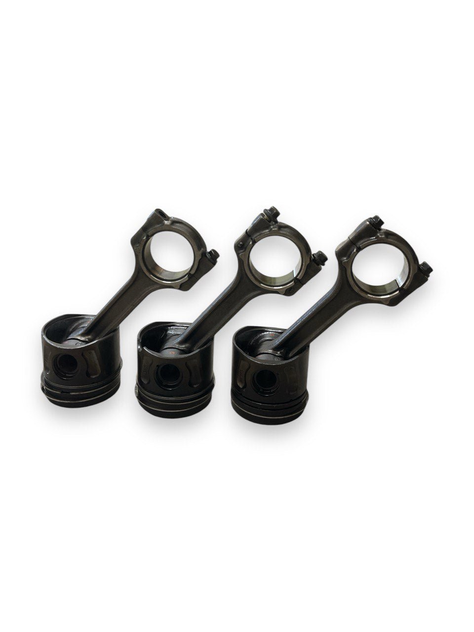 Set of 3 complete Pistons with Connecting Rods Fiat Panda 312 1.2 Petrol (2012>) Engine Code: 199A4000 - F&P CRASH SRLS - Used Parts